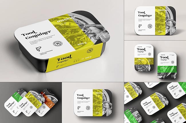 极简主义的外卖食品包装盒的设计原则